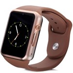 Smartwatch Original A1 Relógio C/chip Bluetooth Ios/an Dourado - Odc