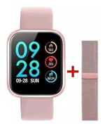 Ficha técnica e caractérísticas do produto SmartWatch P70 Esporte Fitness Rosa - Smart Bracelet