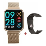 Ficha técnica e caractérísticas do produto Relógio Smartwatch P80 Touch Screen Original com 02 Pulseiras + Envio Imediato + A Prova dágua + Garantia + Melhor que P70 P68 B57 B58 T80