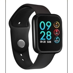 Ficha técnica e caractérísticas do produto Smartwatch P80 Preto - Original com duas Pulseiras - Tela Touch Screen + Modo de Esportes + Notificações de Aplicativos