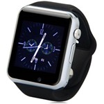 Ficha técnica e caractérísticas do produto Smartwatch Phone A1 Relógio Inteligente Bluetooth Android -Azul Prata