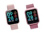Smart Watch Mulheres Smartwatch Monitor de Freqüência Cardíaca Pulseira Rastreador Fitness Rosa P70 - Nbc