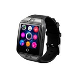 Ficha técnica e caractérísticas do produto Smartwatch Q18 Android SMS Bluetooth Rádio FM - Taobuys7