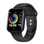 Smartwatch Relógio Eletrônico 07 Lite (Preto - Silicone)