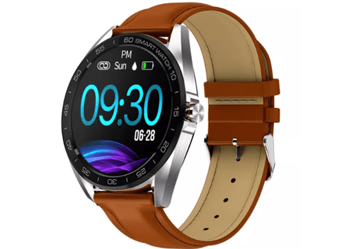 Smartwatch Relógio Eletrônico K7 Ip68 (Prata com Marron)