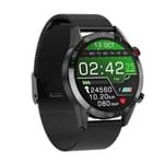Ficha técnica e caractérísticas do produto Smartwatch Relógio Eletrônico L13 Full - 46Mm (Preto - Malha)