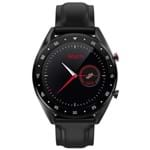 Ficha técnica e caractérísticas do produto Smartwatch Relógio Eletrônico L7 - Ip68 - Alta Performance (Preto - Couro)