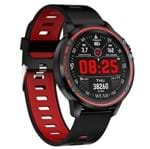 Ficha técnica e caractérísticas do produto Smartwatch Relógio Eletrônico L8 Screen Sport (Vermelho)