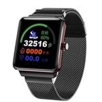Ficha técnica e caractérísticas do produto Smartwatch Relógio Eletrônico Pró Idea (Preto Aço)