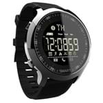 Ficha técnica e caractérísticas do produto Smartwatch Relógio Eletrônico Round Sport Lokmat (Preto)