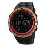 Ficha técnica e caractérísticas do produto Smartwatch Relógio Eletrônico Skmei Sport (Vermelho)