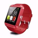 Ficha técnica e caractérísticas do produto Smartwatch Relógio Eletrônico U8-2 (Vermelho)