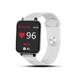 Ficha técnica e caractérísticas do produto Smartwatch Relógio Inteligente B57 Band Hero 3 Sports Branco - B Smart