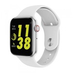 SMARTWATCH RELÓGIO INTELIGENTE I W o 8 LITE 44mm TELA TOUCH SCREEN - BRANCO - Smarttecnilogia