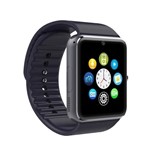 Ficha técnica e caractérísticas do produto Smartwatch Relógio Inteligente Preto Gt08 Iphone e Android - Gt Smart