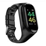 Ficha técnica e caractérísticas do produto Smartwatch Relógio Inteligente Runner + Fones Bluetooth 5.0 (Preto)