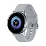 Ficha técnica e caractérísticas do produto Smartwatch Samsung Galaxy Active Prata SM-R500 Carregamento Sem Fio 5 ATM 4GB