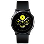 Smartwatch Samsung Galaxy Active Pulseira de Silicone Carregamento Sem Fio 5 Atm 4Gb Sm-R500 Preto