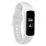 Smartwatch Samsung Galaxy Fite Branco com Monitoramento Cardiaco Bluetooth