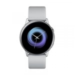Ficha técnica e caractérísticas do produto Smartwatch Samsung Galaxy Watch Active Prata com Monitoramento Cardíaco Bluetooth