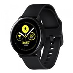Smartwatch Samsung Galaxy Watch Active Preto com Tela Super Amoled de 1.1", Bluetooth, Wi-Fi, GPS