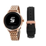 Ficha técnica e caractérísticas do produto Smartwatch Seculus Fashion Ref: 79003lpsvra1 Rosé Touch