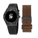 Ficha técnica e caractérísticas do produto Smartwatch Seculus Sport Ref: 79000gpsvpw2 GPS Black Touch