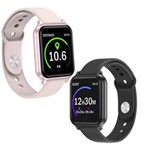 Ficha técnica e caractérísticas do produto Smartwatch T70 WhattsApp Face Bluetooth, Camera - Rosa