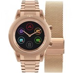 Smartwatch Technos Connect Duo Rosê P01AE/4P