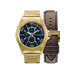 Smartwatch Technos Connect Ref: Srab/4p Dourado Touch Full Display