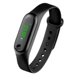 Ficha técnica e caractérísticas do produto Smartwatch Tokio Atrio Preto com 0,96", Pulseira em Silicone, Bluetooth e 256 KB
