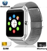 SmartWatch Z60 Pulseira Metal Prata Whatsapp Face Instagran - Smart Watch