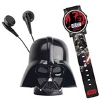 Ficha técnica e caractérísticas do produto Star Wars Kit Rádio e Relógio Darth Vader - Candide