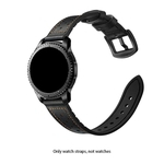 Ficha técnica e caractérísticas do produto Strap Watch Universal PU de couro para Samsung engrenagem S3 / Huami 2 / Huawei Assista Pro