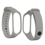 Substituição TPU Macio Pulseira De Relógio De Pulseira De Cor Sólida Para Xiaomi Mi Band 3/4