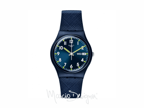 Ficha técnica e caractérísticas do produto Swatch Sir Blue Gn718