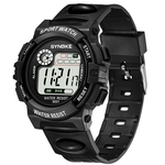 Ficha técnica e caractérísticas do produto SYNOKE 9001 Sports Watch Relógio Despertador Relógio de pulso luminoso à prova d'Água 30M