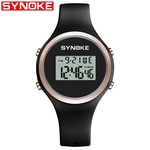 Ficha técnica e caractérísticas do produto SYNOKE Mulheres relógio inteligente LED Esporte Digital impermeável Moda Senhora da aptidão Smartwatch Natação Mergulho Relógio Mão Montre Femme