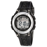 Ficha técnica e caractérísticas do produto SYNOKE Waterproof Crian?as Meninos Digital LED Sports Alarm Data Black Watch