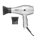 Taiff Secador Fox Ion Profissional 2000w 220v - Prata