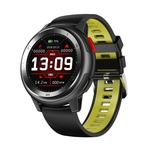 Ficha técnica e caractérísticas do produto RM Tela DT68 relógio inteligente Pulseira Rodada de Fitness Rastreador PPG + ECG Heart Rate Monitoramento Smartwatch