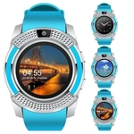 V8 Smart Watch Bluetooth Touch Screen Android Waterof Sport Men Women Smartwatched with Camera SIM Card PK DZ09 GT08 A1