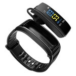 Ficha técnica e caractérísticas do produto Tela Y3 Além disso Inteligente Cor do bracelete Bluetooth Watch Band Heart Rate Monitor de sono de Fitness Rastreador Sports Pulseira Fitbit e acessórios