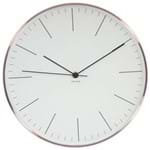 Ficha técnica e caractérísticas do produto Tempo Relógio Parede 31 Cm Cobre/branco