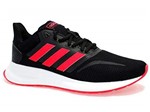 Ficha técnica e caractérísticas do produto Tênis Adidas Feminino Falcon - Preto e Rosa