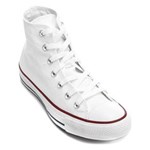 Ficha técnica e caractérísticas do produto Tênis - Cano Alto Converse Chuck Taylor All Star HI - 33 - BRANCO