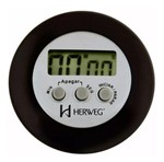 Ficha técnica e caractérísticas do produto Timer Digital Herweg 3308 034 Preto