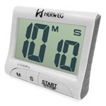 Ficha técnica e caractérísticas do produto Timer Herweg 3307 Contagem Regressiva Alarme Sonoro Branco