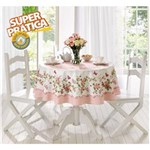 Ficha técnica e caractérísticas do produto Toalha de Mesa - Rose - Estampada - Redonda 1,55m - Lepper