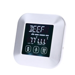 Ficha técnica e caractérísticas do produto TS-82 Kitchen Digital Touch Screen termômetro do alimento com temporizador Alarme do Açúcar Cooking Kitchenware Accessories